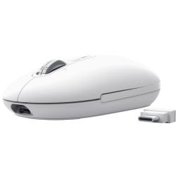 Ratón Inalámbrico Trust Seron 26019/ Batería recargable/ Hasta 3200 DPI/ Blanco