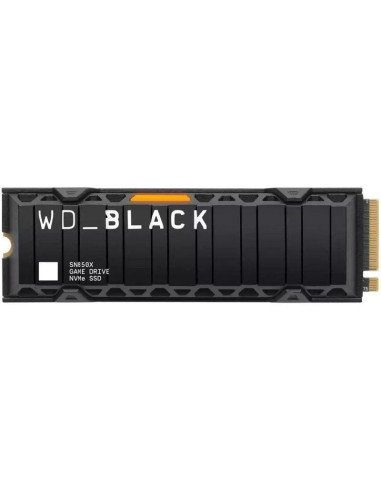 Disco ssd western digital wd black sn850x 2tb/ m.2 2280 pcie 4.0/ con disipador de calor/ full capacity