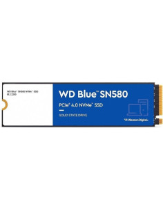 Disco ssd western digital wd blue sn580 2tb/ m.2 2280 pcie/ full capacity