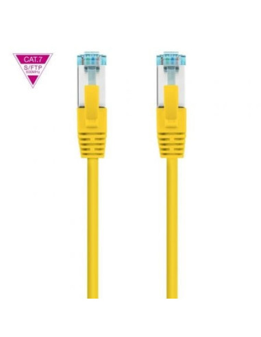 Cable de red rj45 sftp nanocable 10.20.1700-l25-y cat.7/ lszh/ 25cm/ amarillo