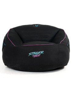Puff woxter stinger gaming/ con relleno/ azul y negro
