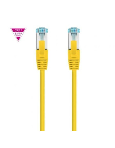 Cable de red rj45 sftp nanocable 10.20.1701-y cat.7/ 1m/ amarillo