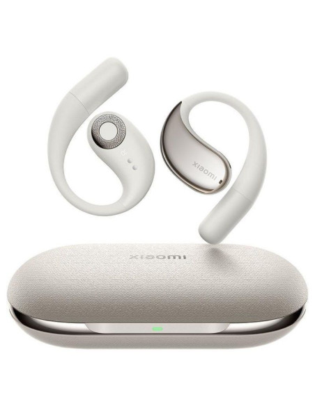 Auriculares bluetooth xiaomi openwear stereo con estuche de carga/ autonomía 7h/ beige