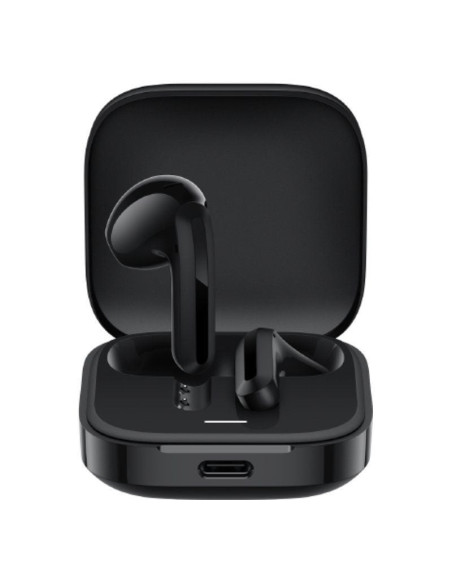 Auriculares bluetooth xiaomi redmi buds 6 active con estuche de carga/ autonomía 6h/ negros