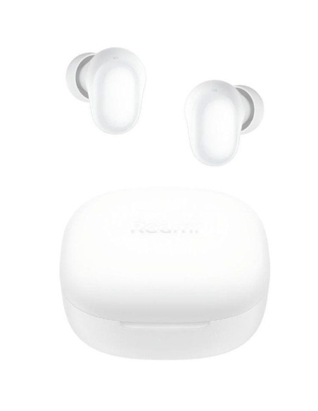 Auriculares bluetooth xiaomi redmi buds 6 play con estuche de carga/ autonomía 7h/ blancos