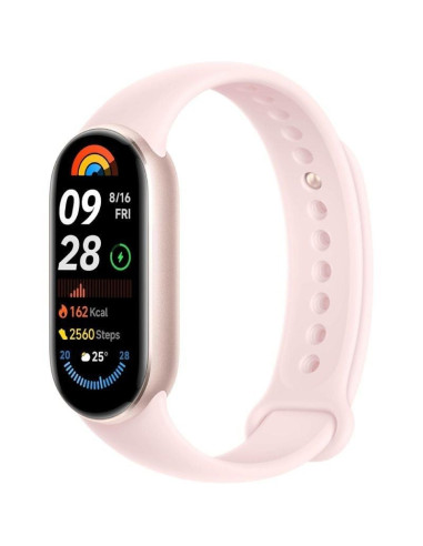 Pulsera smartband xiaomi smart band 9/ rosa místico