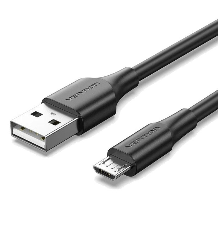 Cable usb 2.0 vention ctibd/ usb macho - microusb macho/ 480mbps/ 50cm/ negro