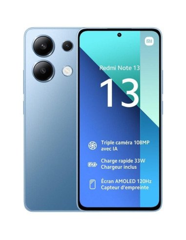 Smartphone xiaomi redmi note 13 nfc 8gb/ 256gb/ 6.67'/ azul