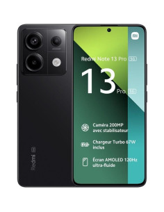Smartphone xiaomi redmi note 13 pro nfc 8gb/ 256gb/ 6.67'/ 5g/ negro
