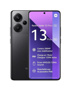 Smartphone xiaomi redmi note 13 pro+ 12gb/ 512gb/ 6.67'/ 5g/ negro