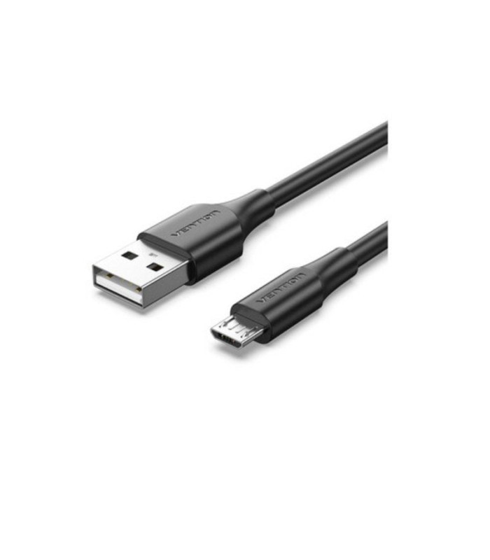 Cable usb 2.0 vention ctibg/ usb macho - microusb macho/ hasta 60w/ 480mbps/ 1.5m/ negro