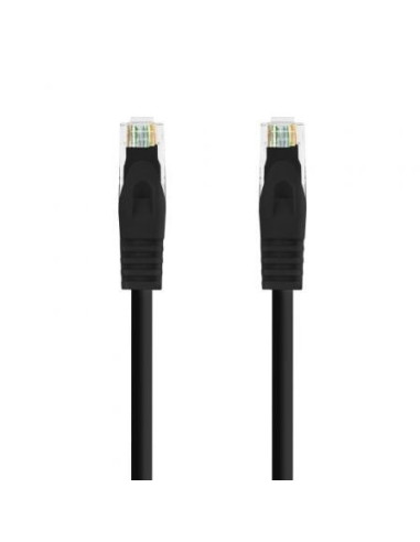 Cable de red rj45 utp nanocable 10.20.1800-l25-bk cat.6a/ lszh/ 25cm/ negro