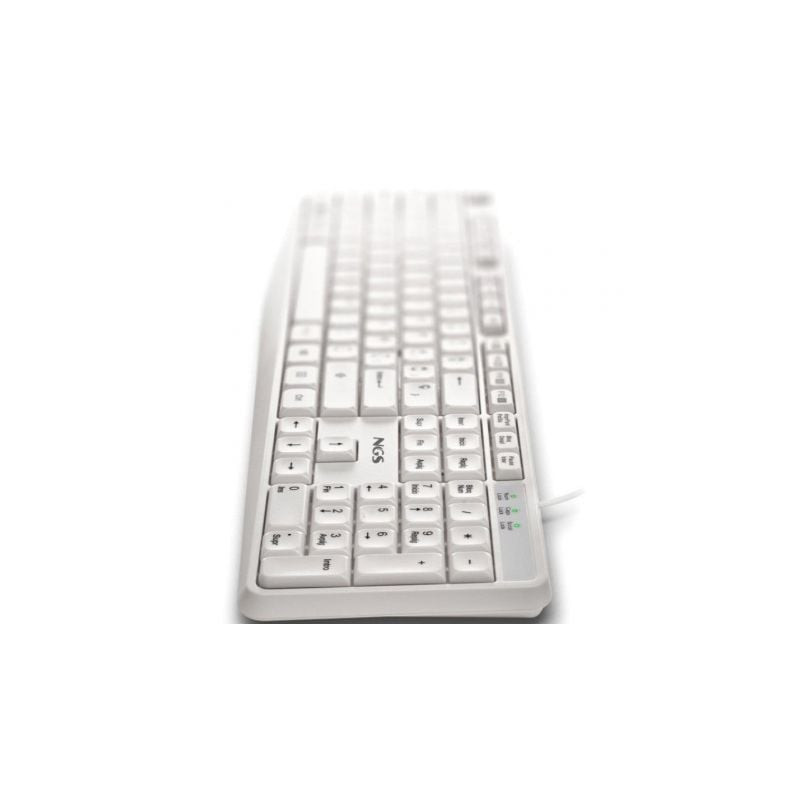 Teclado ngs heritage heritagespanish/ blanco