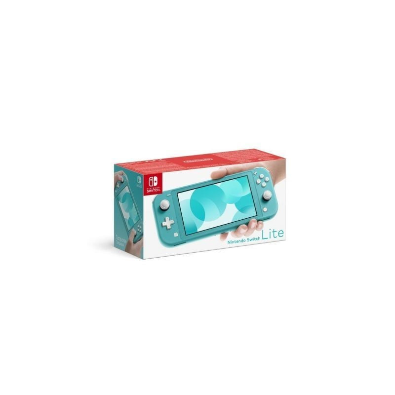 Nintendo switch lite azul turquesa