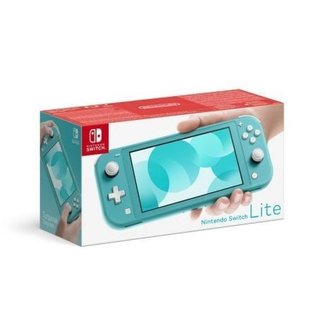 Nintendo switch lite azul turquesa