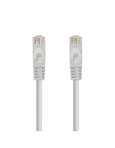 Cable de red rj45 utp nanocable 10.20.1801 cat.6a/ 1m/ gris