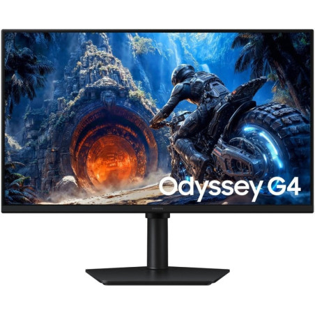 Monitor gaming samsung odyssey g4 g40h s27hg402eu/ 27'/ full hd/ 1ms/ 300hz/ ips/ multimedia/ regulable en altura/ negro