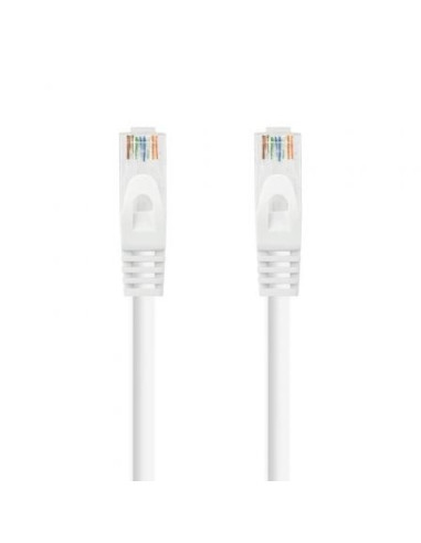 Cable de red rj45 utp nanocable 10.20.1802-w cat.6a/ 2m/ blanco