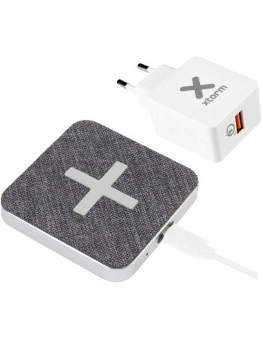 Cargador inalámbrico xtorm xw206/ 1xusb tipo-c/ 10w/ incluye adaptador de corriente