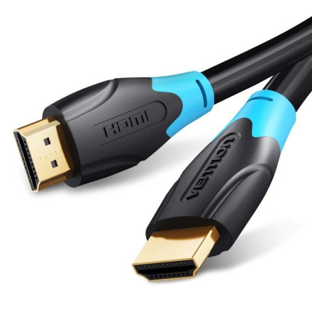 Cable hdmi 2.0 4k vention aacbg/ hdmi macho - hdmi macho/ 1.5m/ negro