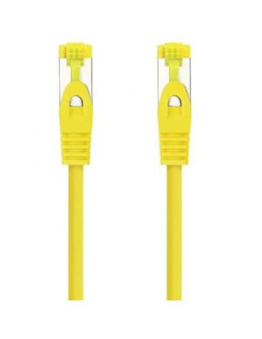 Cable de red rj45 sftp nanocable 10.20.1900-l25-y cat.6a/ lszh/ 25cm/ amarillo