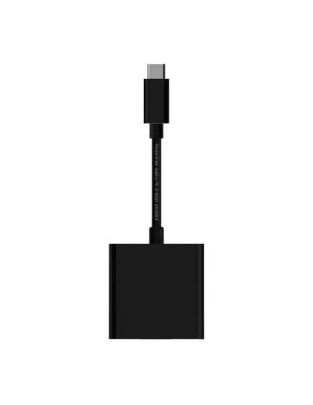Conversor hdmi 4k 60hz aisens a109-0344/ hdmi hembra - usb tipo-c macho/ 15cm/ negro