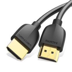 Cable hdmi 2.0 4k portatil vention aaibh/ hdmi macho - hdmi macho/ 2m/ negro