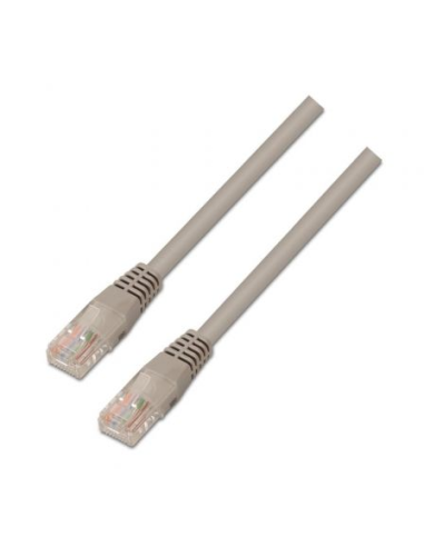 Cable de red rj45 utp nanocable 10.20.0110 cat.5/ 10m/ gris