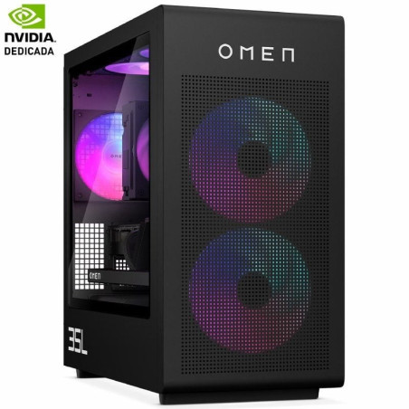 Pc gaming hp omen gt16-0051ns intel core i5-14400f/ 16gb/ 1tb ssd/ geforce rtx 5060 ti/ sin sistema operativo