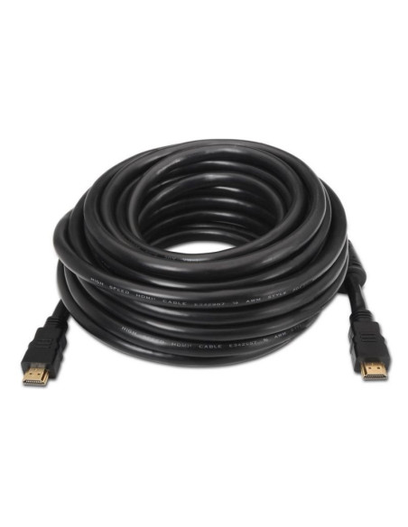 Cable hdmi 1.4 aisens a119-0102/ hdmi macho - hdmi macho/ hasta 10w/ 720mbps/ 10m/ negro