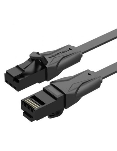 Cable de red rj45 utp vention ibabe cat.6/ 75cm/ negro