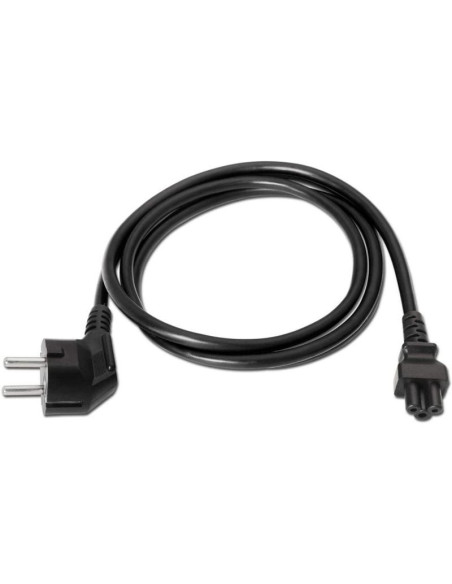 Cable alimentación trébol aisens a132-0172/ cee(7-7) macho - c5 hembra/ hasta 1500w/ 1.5m
