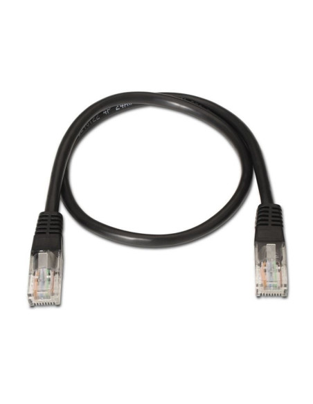 Cable de red rj45 utp aisens a133-0203 cat.5e/ 1m/ negro