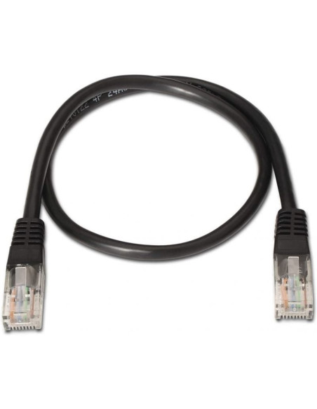 Cable de red rj45 utp aisens a135-0259 cat.6/ 2m/ negro