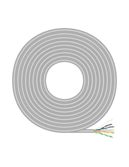 Bobina de cable rj45 utp aisens a135-0743 cat.6/ 500m/ gris