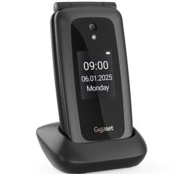 Teléfono Móvil Gigaset GL795 para Personas Mayores/ 4G/ Negro