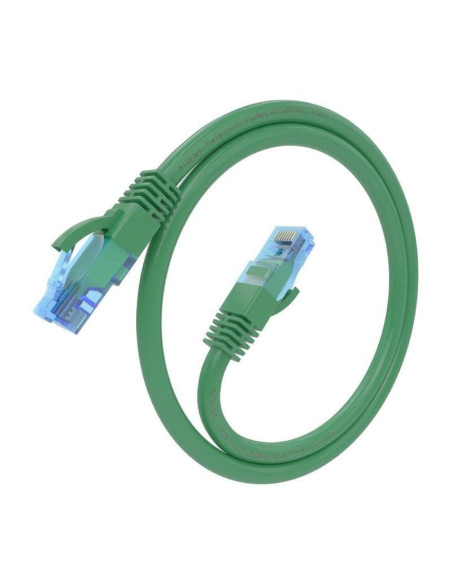 Cable de red rj45 awg26 cca utp aisens a135-0808 cat.6/ 75cm/ verde