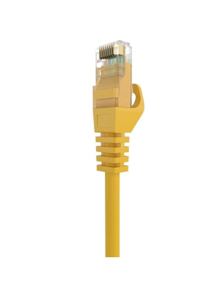 Cable de red rj45 awg24 utp aisens a145-0566 cat.6a/ lszh/ 1m/ amarillo