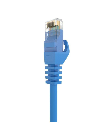 Cable de red rj45 awg24 utp aisens a145-0570 cat.6a/ lszh/ 25cm/ azul