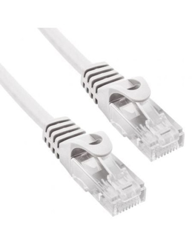 Cable de red rj45 utp phasak phk 1501 cat.6/ 1m/ gris