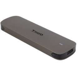 Caja externa para disco ssd m.2 tooq tqe-2202br/ usb 3.1 gen1/ sin tornillos