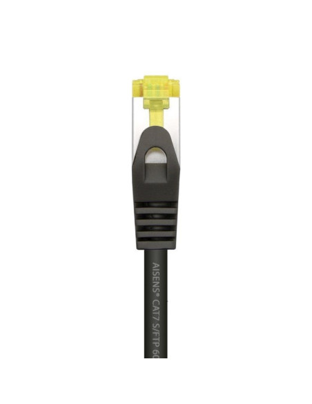 Cable de red rj45 sftp aisens a146-0485 cat.7/ 50cm/ negro