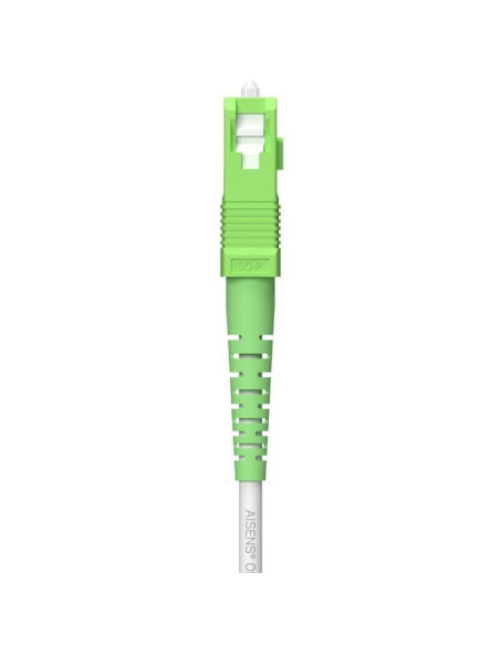 Cable de fibra óptica g657a2 3.0 9/125 smf aisens a152-0617/ lszh/ 100m/ blanco