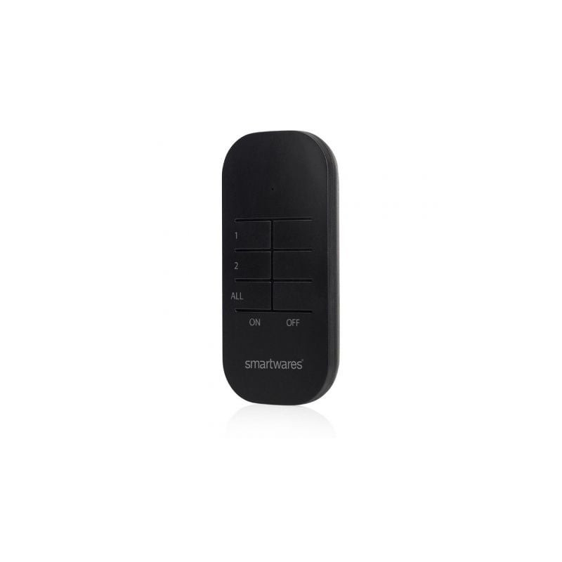 Set de mini enchufes para exterior smartwares sh4-99653/ negros