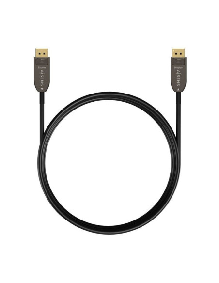 Cable displayport 1.4 aoc 8k aisens a155-0610/ displayport macho - displayport macho/ 50m/ negro