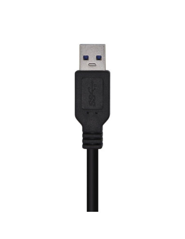 Cable usb 3.0 aisens a105-0447/ usb macho - usb macho/ 2m/ negro
