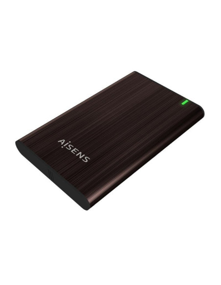 Caja externa para disco duro de 2.5' aisens ase-2525bwn/ usb 3.0/ sin tornillos