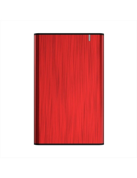Caja externa para disco duro de 2.5' aisens ase-2525red/ usb 3.1/ sin tornillos