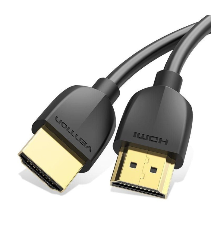 Cable hdmi 2.0 4k vention aaibg/ hdmi macho - hdmi macho/ 1.5m/ negro