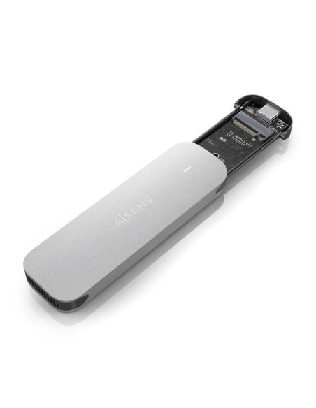 Caja externa para disco ssd m.2 nvme aisens asm2-025sl/ usb 3.2/ sin tornillos